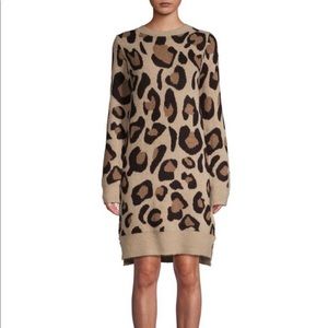 Cheetah Sweater Dress(Please read description)